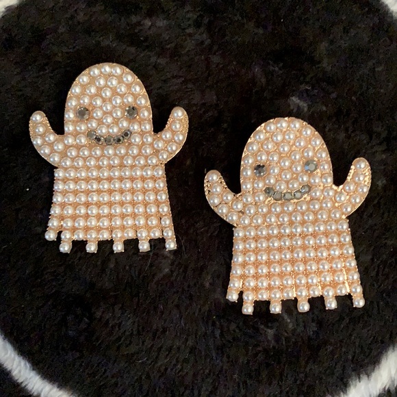Jewelry - Ghost bling earrings 🤑👻